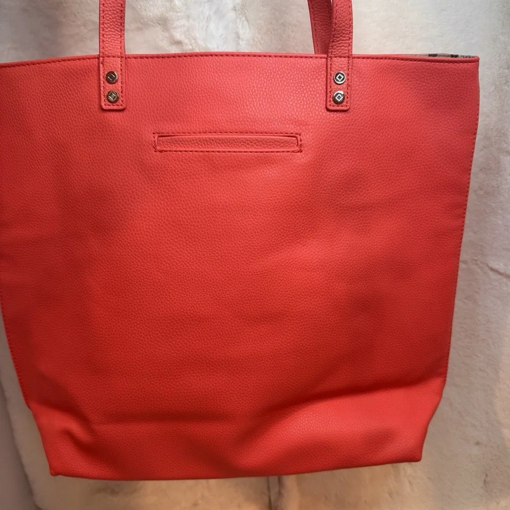 Thirty One Jewell ~ Calypso Coral ~ Around Town Tote  ~ Women's Purse Tote Bag